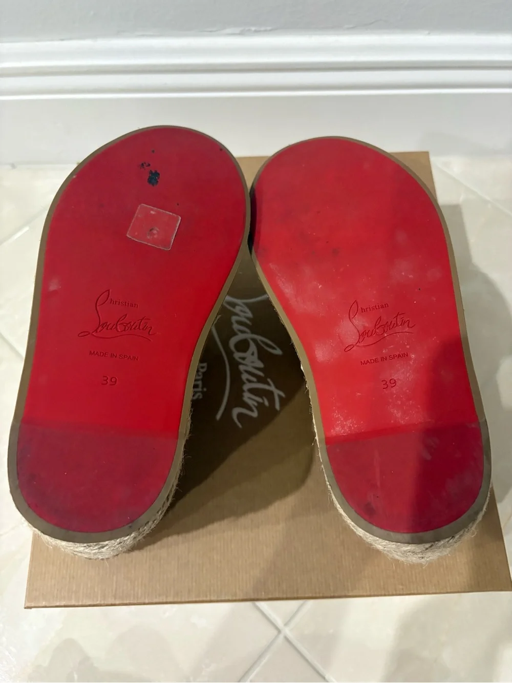 Christian Louboutin worn twice